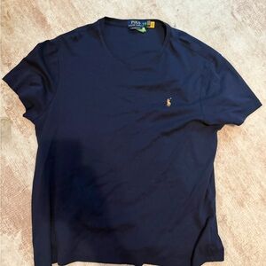 Polo by Ralph Lauren Men's Dark Blue Tee